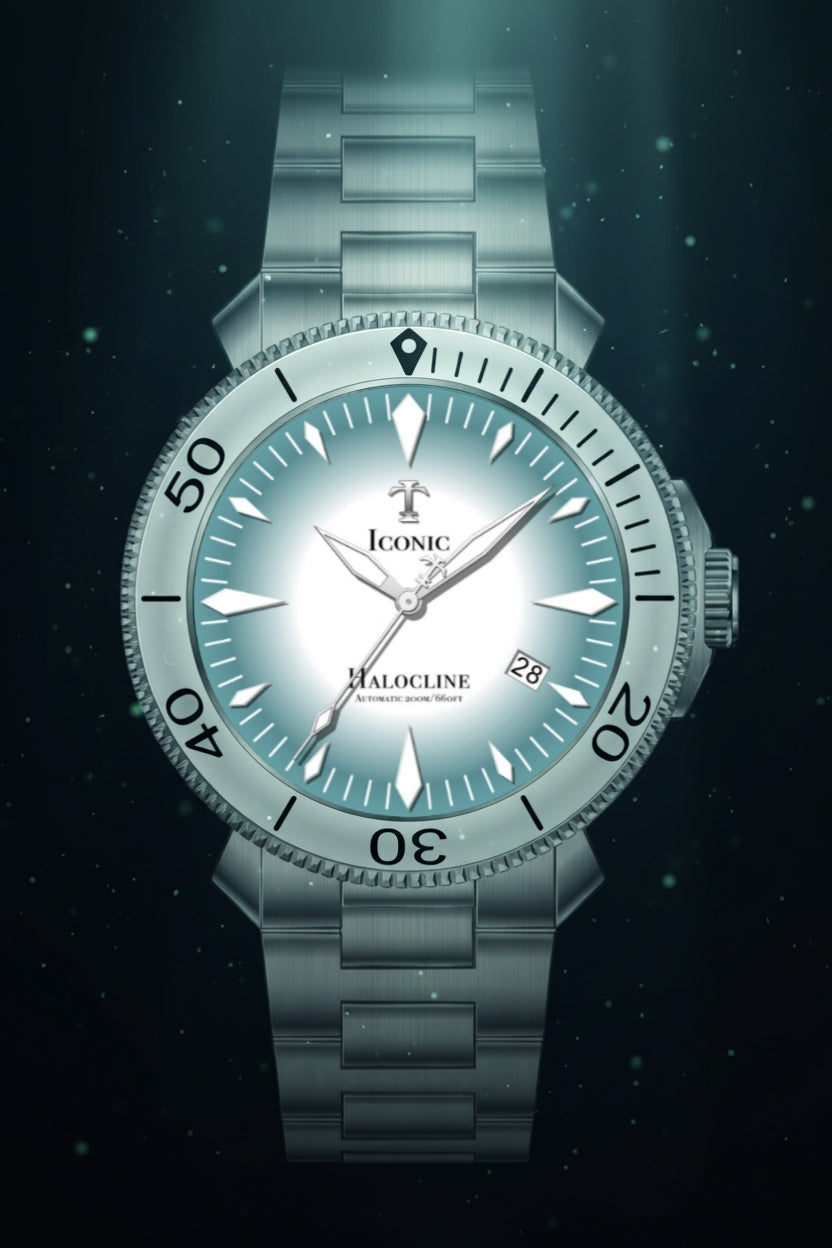 Iconic Timepieces Halocline - Sea Foam Green Sellita SW200-1