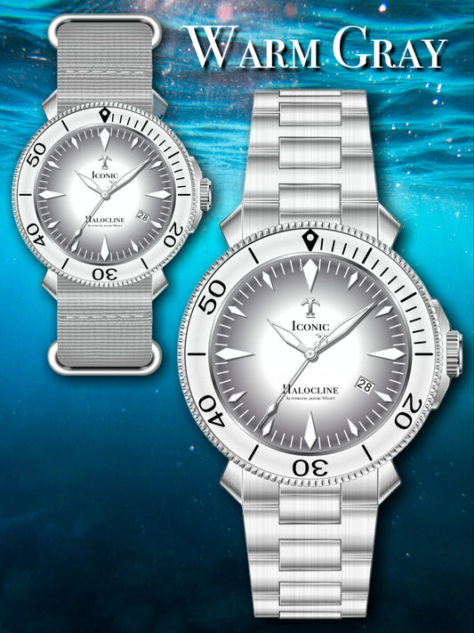 Iconic Timepieces Halocline Warm Gray (Launch Special)