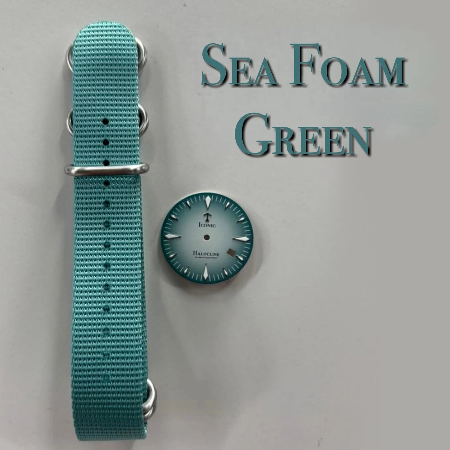 Iconic Timepieces Halocline - Sea Foam Green Sellita SW200-1