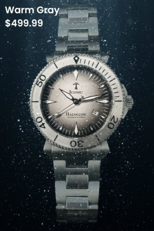 Iconic Timepieces Halocline Warm Gray Sellita SW200-1